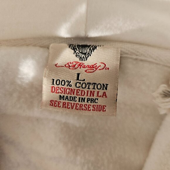 Vintage Ed Hardy Skull Hoodie - Picture 11 of 16